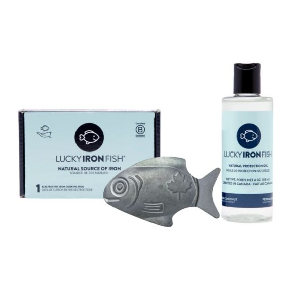 Lucky Iron Fish + Iron Protection Oil Bundle